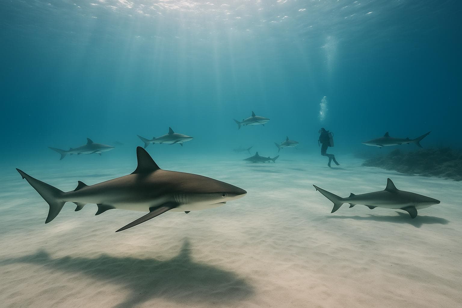 Stuart Cove’s Shark Arena